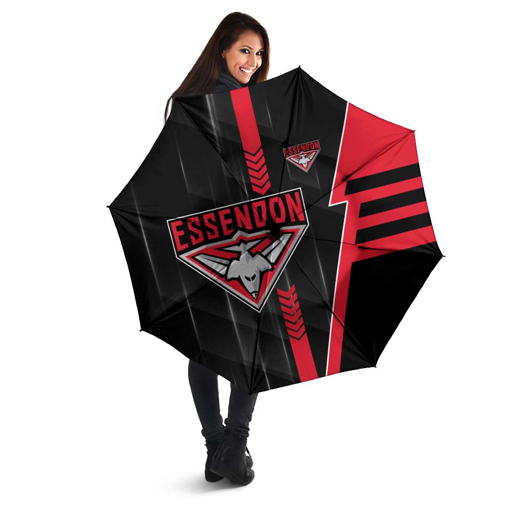 Essendon Bombers Umbrella Modern Geometric Sports Graphic Style
