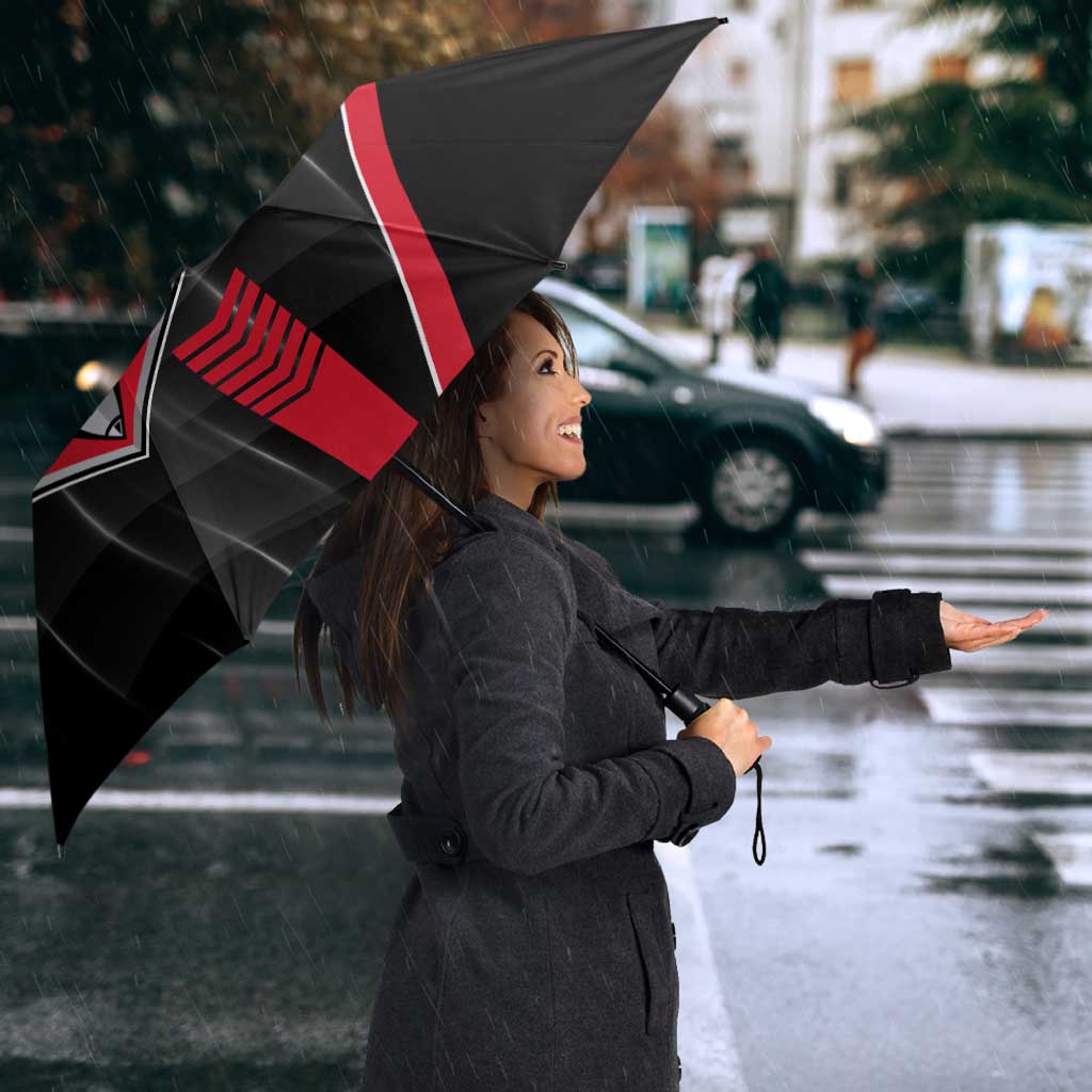 Essendon Bombers Umbrella Modern Geometric Sports Graphic Style
