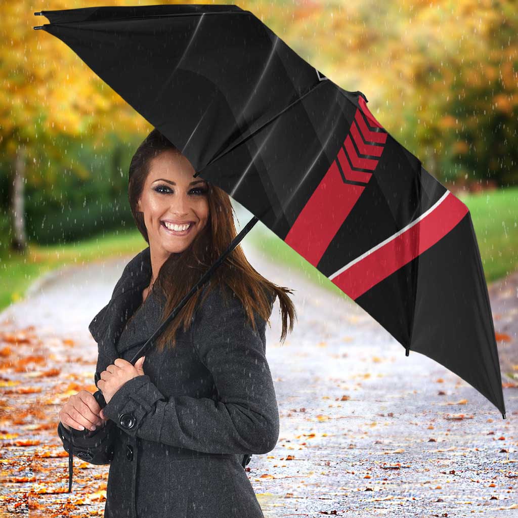 Essendon Bombers Umbrella Modern Geometric Sports Graphic Style