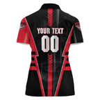 Personalized Essendon Bombers Women Polo Shirt Modern Geometric Sports Graphic Style