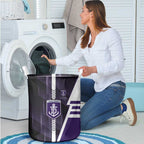 Fremantle Dockers Laundry Basket Modern Geometric Sports Graphic Style