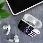 Fremantle Dockers AirPods Case Modern Geometric Sports Graphic Style