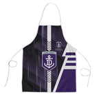 Fremantle Dockers Apron Modern Geometric Sports Graphic Style