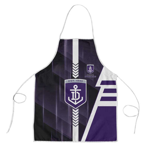 Fremantle Dockers Apron Modern Geometric Sports Graphic Style