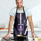 Fremantle Dockers Apron Modern Geometric Sports Graphic Style