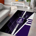 Fremantle Dockers Area Rug Modern Geometric Sports Graphic Style