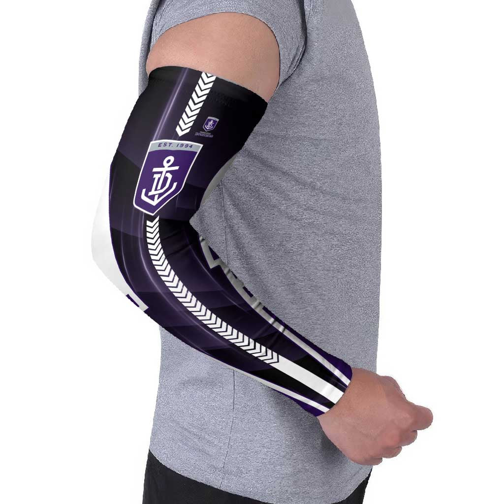 Personalized Fremantle Dockers Arm Sleeves Modern Geometric Sports Graphic Style