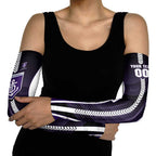 Personalized Fremantle Dockers Arm Sleeves Modern Geometric Sports Graphic Style