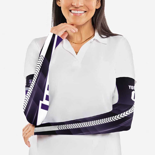 Personalized Fremantle Dockers Arm Sleeves Modern Geometric Sports Graphic Style