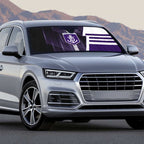 Fremantle Dockers Auto Sun Shade Modern Geometric Sports Graphic Style