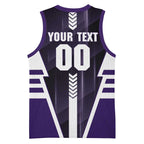 Personalized Fremantle Dockers Basketball Jersey Modern Geometric Sports Graphic Style