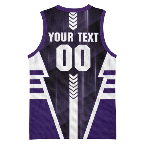 Personalized Fremantle Dockers Basketball Jersey Modern Geometric Sports Graphic Style
