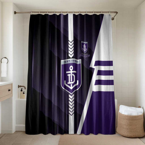 Fremantle Dockers Bathroom Set Modern Geometric Sports Graphic Style