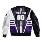 Personalized Fremantle Dockers Bomber Jacket Modern Geometric Sports Graphic Style