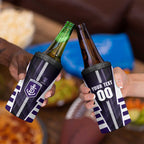 Personalized Fremantle Dockers 4 in 1 Can Cooler Tumbler Modern Geometric Sports Graphic Style