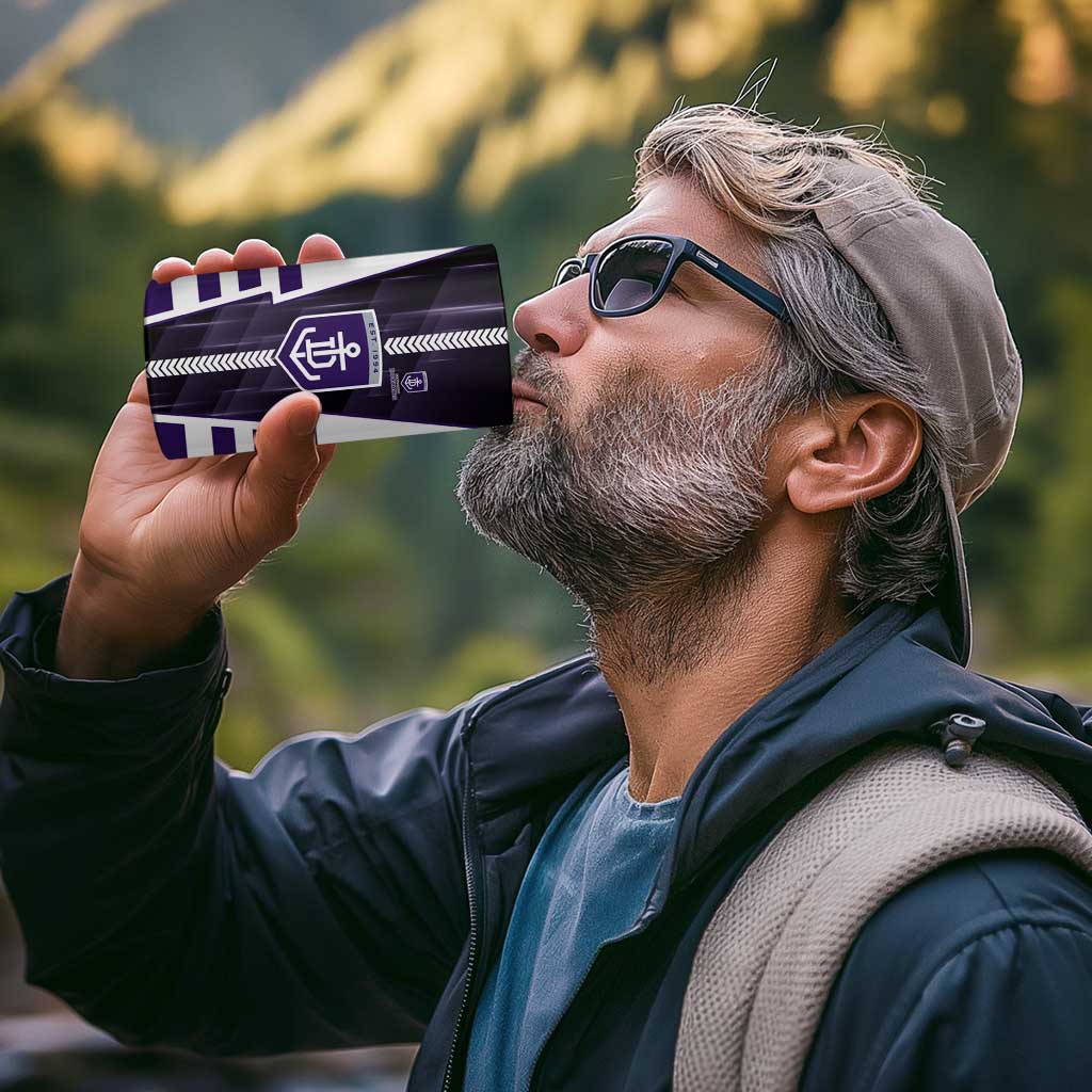 Personalized Fremantle Dockers 4 in 1 Can Cooler Tumbler Modern Geometric Sports Graphic Style
