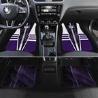 Personalized Fremantle Dockers Car Mats Modern Geometric Sports Graphic Style