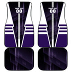Personalized Fremantle Dockers Car Mats Modern Geometric Sports Graphic Style