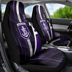 Fremantle Dockers Car Seat Cover Modern Geometric Sports Graphic Style