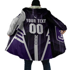 Personalized Fremantle Dockers Cloak Modern Geometric Sports Graphic Style