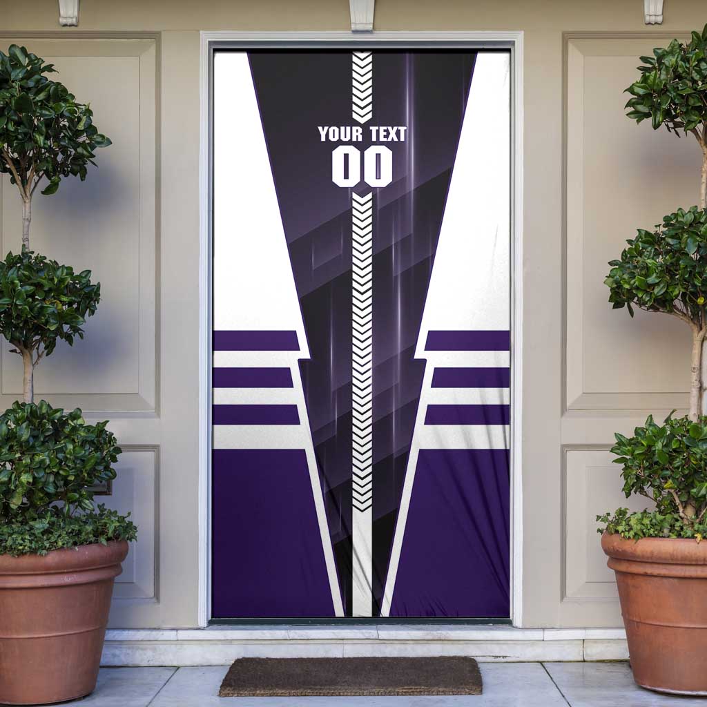 Personalized Fremantle Dockers Door Cover Modern Geometric Sports Graphic Style