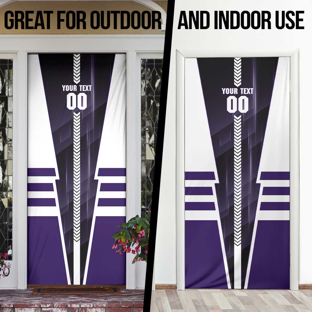 Personalized Fremantle Dockers Door Cover Modern Geometric Sports Graphic Style
