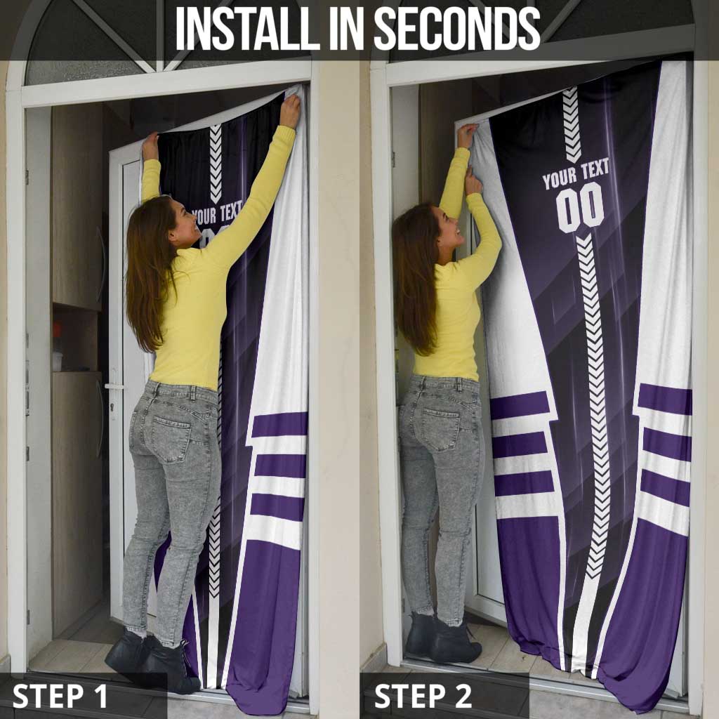 Personalized Fremantle Dockers Door Cover Modern Geometric Sports Graphic Style