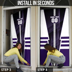 Personalized Fremantle Dockers Door Cover Modern Geometric Sports Graphic Style