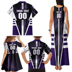 Personalized Fremantle Dockers Family Matching Tank Maxi Dress and Hawaiian Shirt Modern Geometric Sports Graphic Style