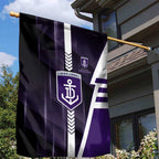 Fremantle Dockers Garden Flag Modern Geometric Sports Graphic Style