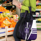 Fremantle Dockers Grocery Bag Modern Geometric Sports Graphic Style