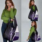 Fremantle Dockers Grocery Bag Modern Geometric Sports Graphic Style