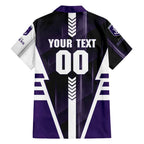 Personalized Fremantle Dockers Hawaiian Shirt Modern Geometric Sports Graphic Style