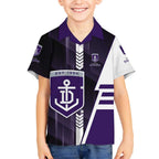 Personalized Fremantle Dockers Hawaiian Shirt Modern Geometric Sports Graphic Style