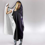 Fremantle Dockers Hooded Blanket Modern Geometric Sports Graphic Style