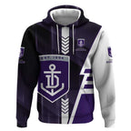 Personalized Fremantle Dockers Hoodie Modern Geometric Sports Graphic Style