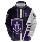 Personalized Fremantle Dockers Hoodie Modern Geometric Sports Graphic Style