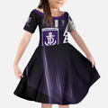 Personalized Fremantle Dockers Kid Short Sleeve Dress Modern Geometric Sports Graphic Style