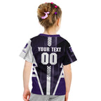 Personalized Fremantle Dockers Kid T Shirt Modern Geometric Sports Graphic Style