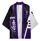 Personalized Fremantle Dockers Kimono Modern Geometric Sports Graphic Style