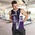 Personalized Fremantle Dockers Men Tank Top Modern Geometric Sports Graphic Style