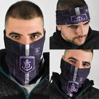 Fremantle Dockers Neck Gaiter Modern Geometric Sports Graphic Style