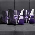 Fremantle Dockers Pillow Cover Modern Geometric Sports Graphic Style
