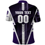 Personalized Fremantle Dockers Polo Shirt Modern Geometric Sports Graphic Style