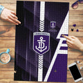 Fremantle Dockers Puzzle Modern Geometric Sports Graphic Style
