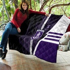 Fremantle Dockers Quilt Modern Geometric Sports Graphic Style