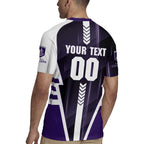 Personalized Fremantle Dockers Rugby Jersey Modern Geometric Sports Graphic Style