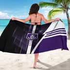 Fremantle Dockers Sarong Modern Geometric Sports Graphic Style