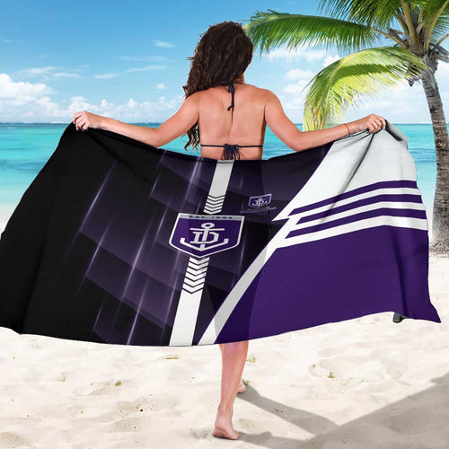 Fremantle Dockers Sarong Modern Geometric Sports Graphic Style