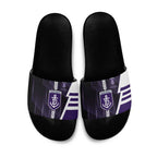 Fremantle Dockers Slide Sandals Modern Geometric Sports Graphic Style